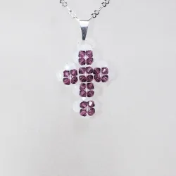 Pendant 30cm - Anahita-Silver Chain - Pendant 30cm - Laiton argenté
